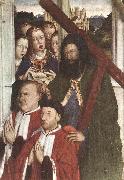 DALMAU, Lluis Altarpiece of the Councillors (detail) fg Spain oil painting artist